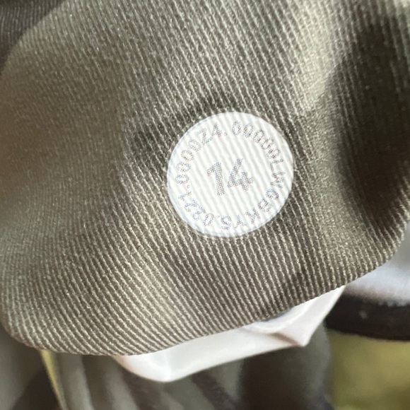 Lululemon Swift Speed High-Rise Crop 21" Heritage 365 Camo Crispin Green Multi - Picture 3 of 4